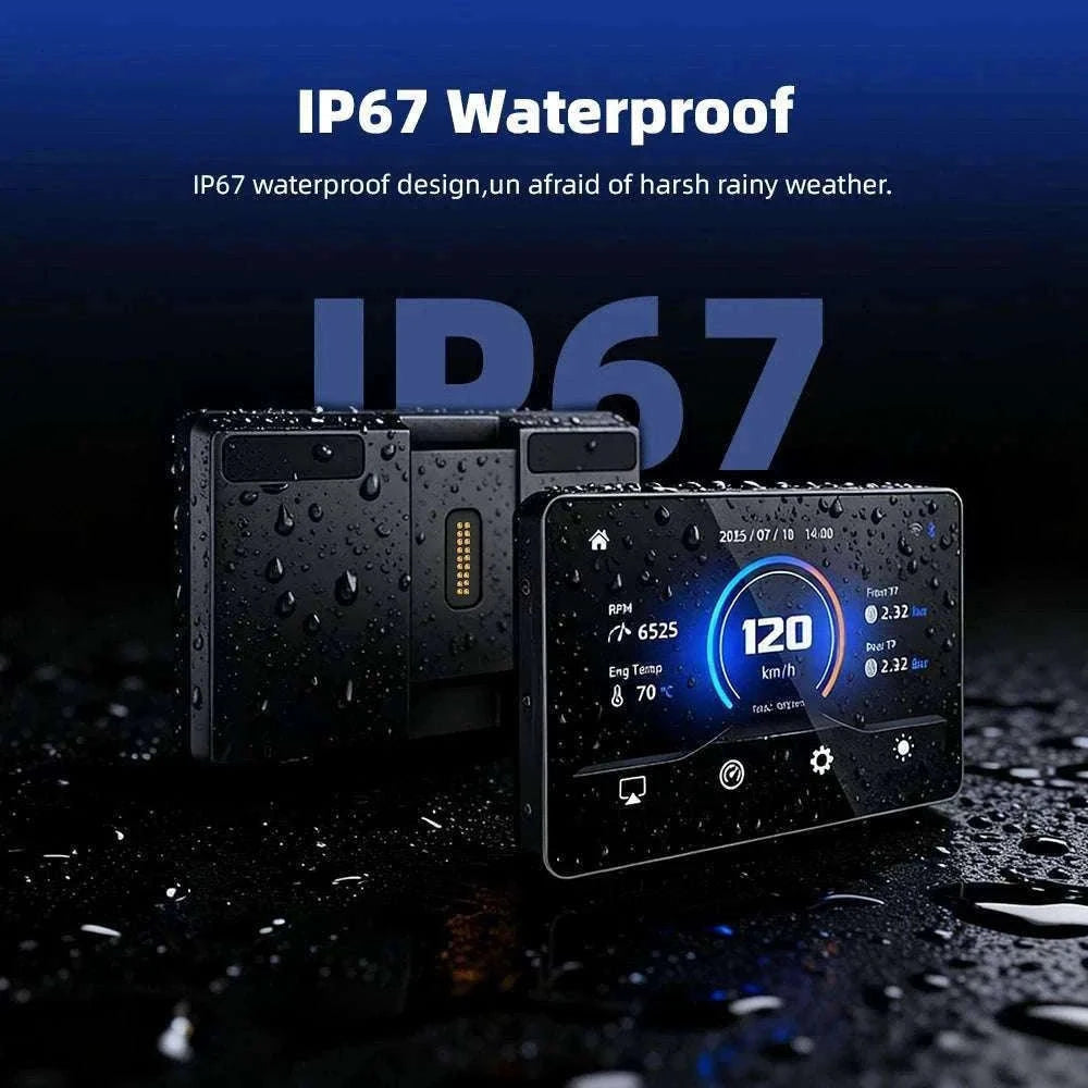6.2" Motorcycle GPS with Wireless CarPlay & Android Auto for BMW-M13A Pro / China Mainland / None