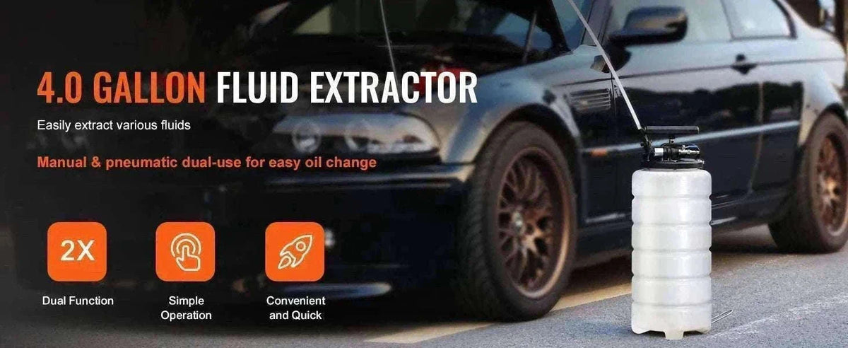 6.5L/15L Pneumatic Fluid Extractor Oil Change Pump Kit-15L / GERMANY