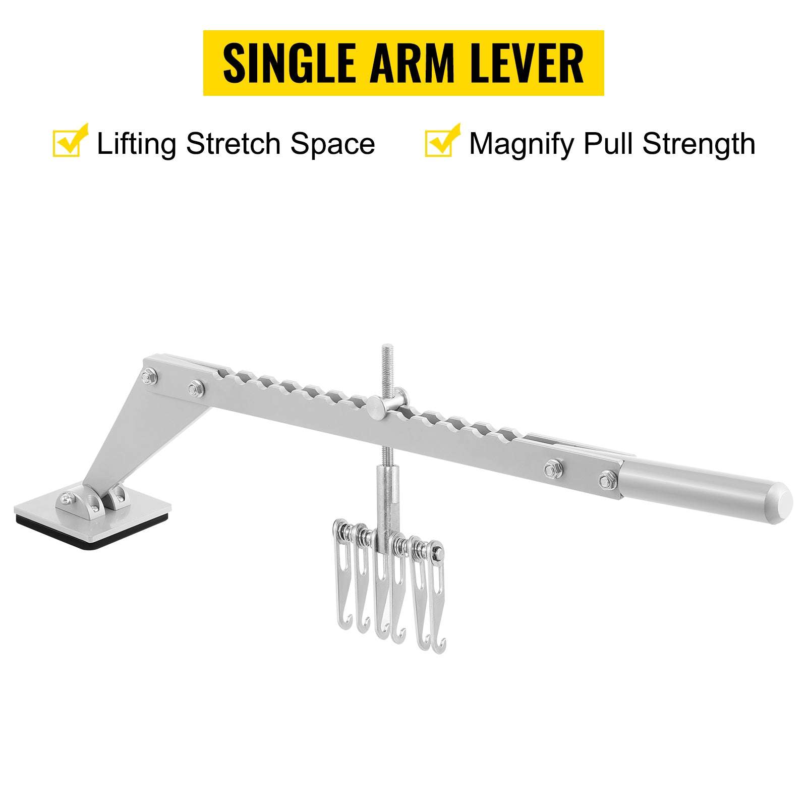 6-Claw Dent Puller Bar with Adjustable Foot for Car Repair-spain