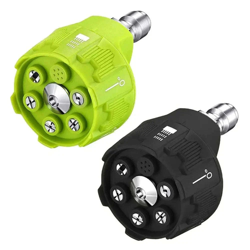 6-in-1 Pressure Washer Nozzle for Faster, Easier Cleaning-B