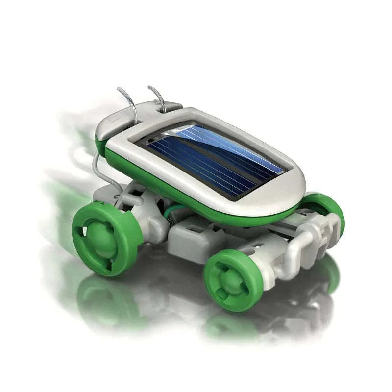 6-in-1 Solar-Power Robot Kit DIY Educational Toy-No box