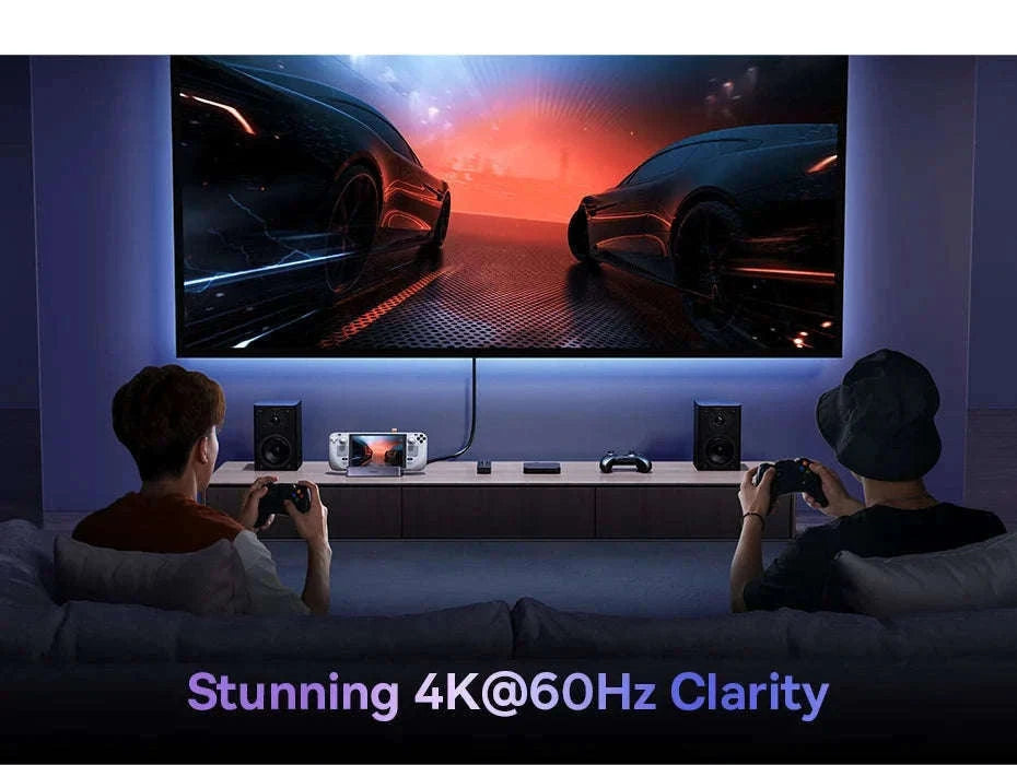6-in-1 USB-C Dock for Steam Deck & Switch with 4K HDMI-As the pictures