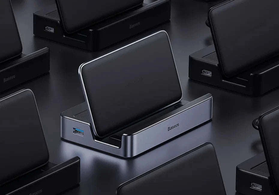 6-in-1 USB-C Dock for Steam Deck & Switch with 4K HDMI-As the pictures