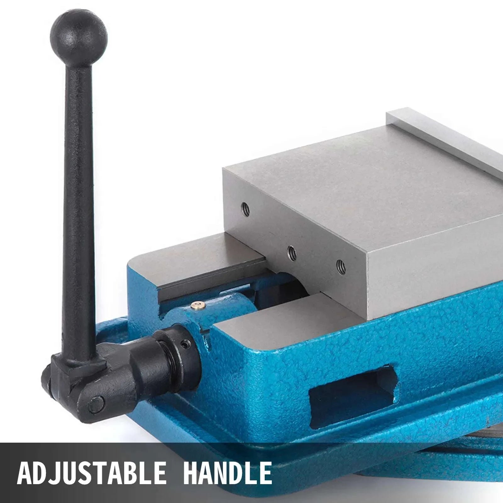 6-Inch Milling Machine Vise with 360° Swivel Base Clamp-United States