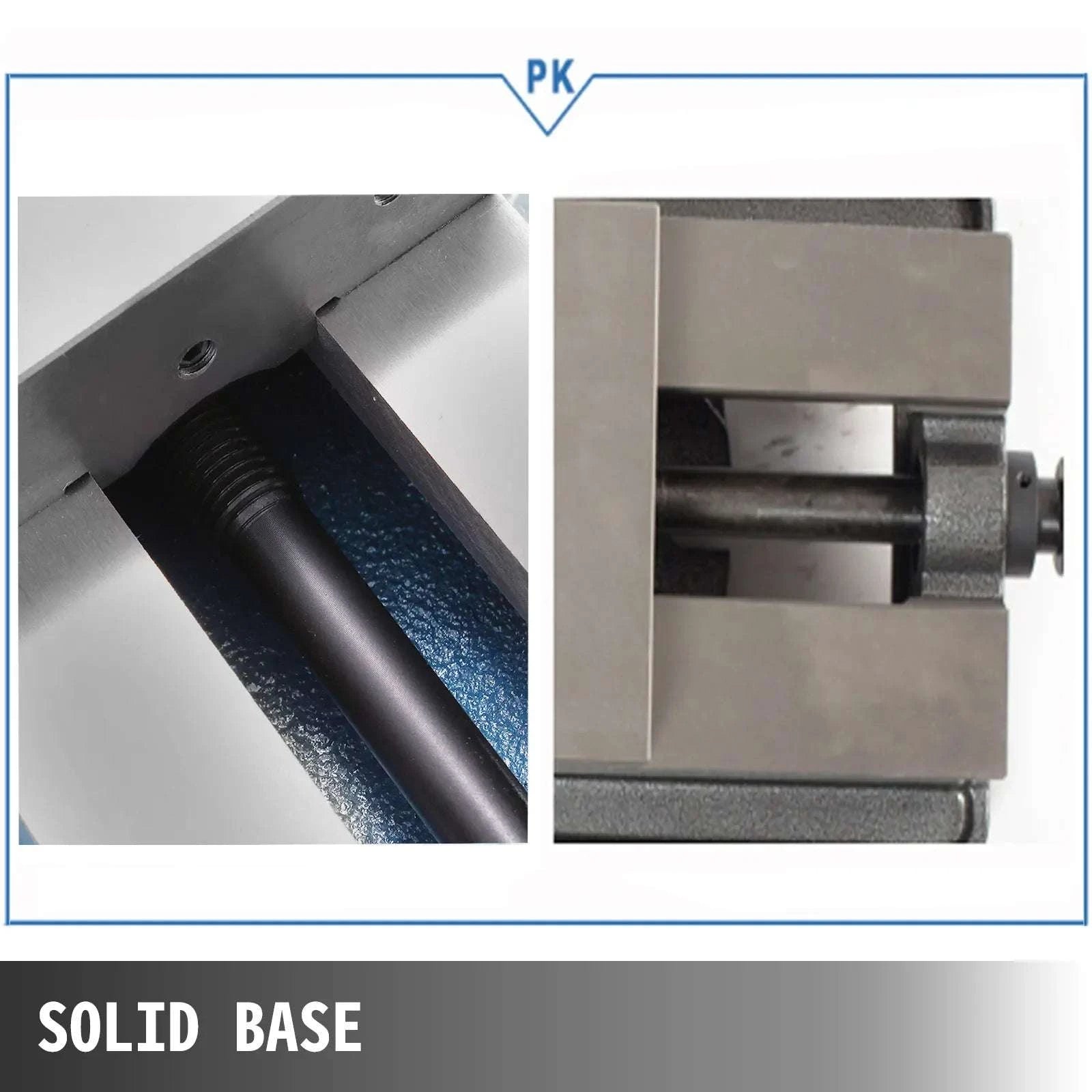6-Inch Milling Machine Vise with 360° Swivel Base Clamp-United States