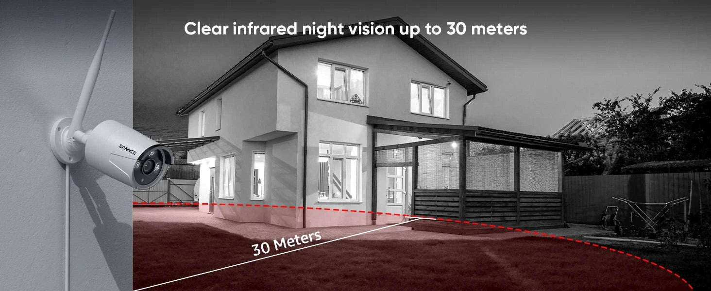 6-Pack 5MP Wi-Fi Outdoor Security Camera Kit with 10CH NVR-6PCS CAMERAS / spain / 1T