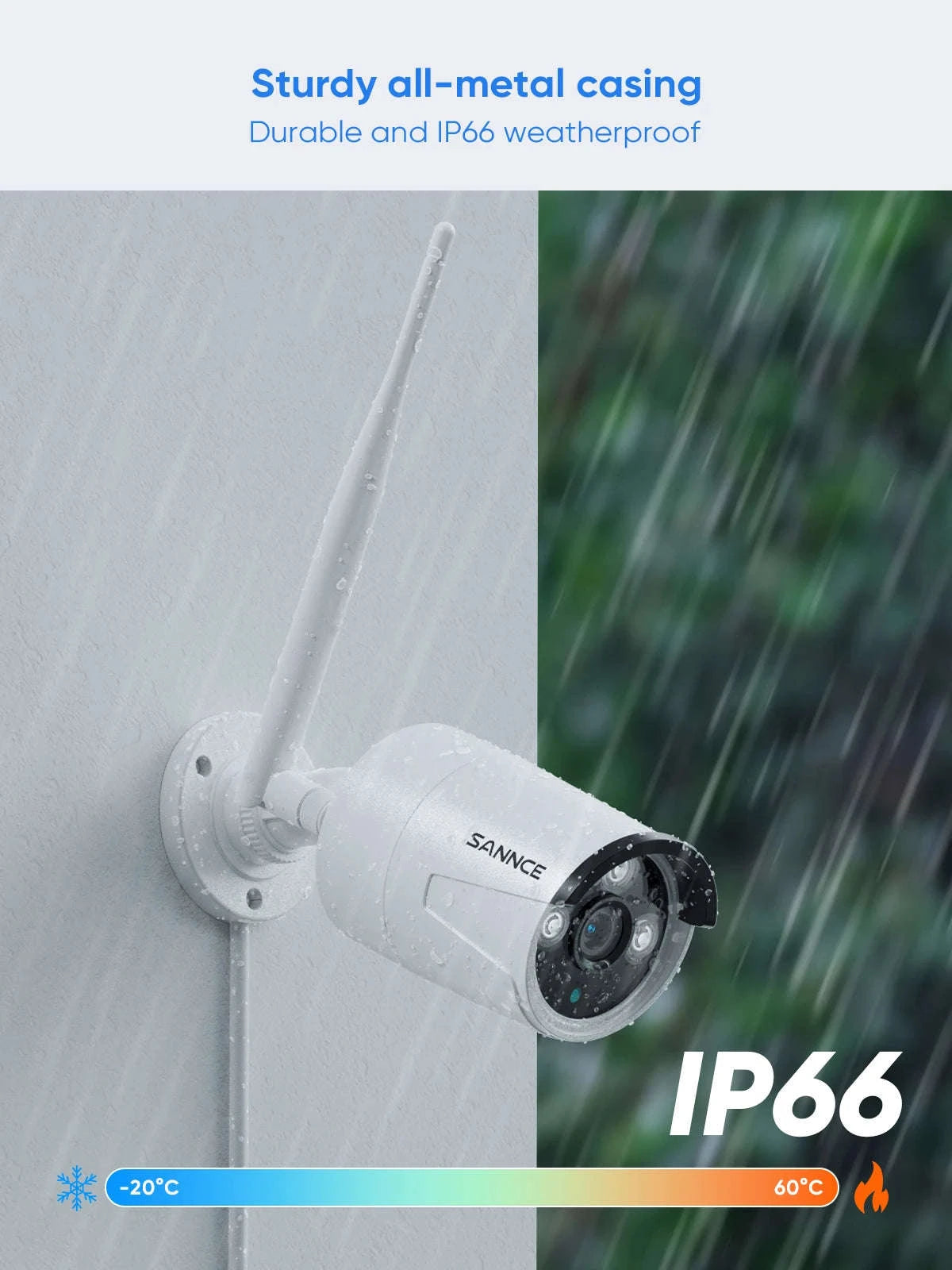 6-Pack 5MP Wi-Fi Outdoor Security Camera Kit with 10CH NVR-6PCS CAMERAS / spain / 1T