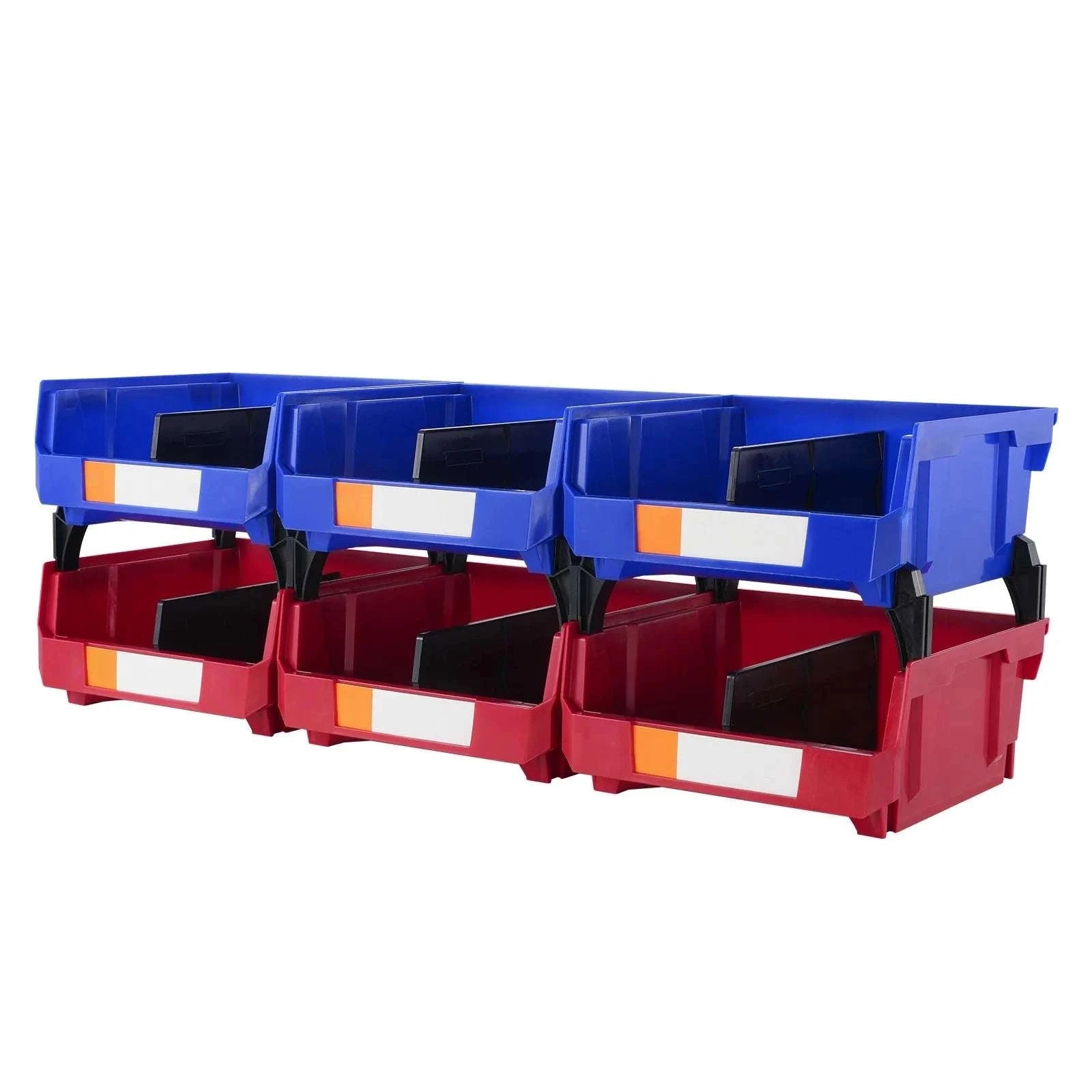 6-Piece Stackable Storage Bins for Garage, Closet & Workspace-6 pcs / spain