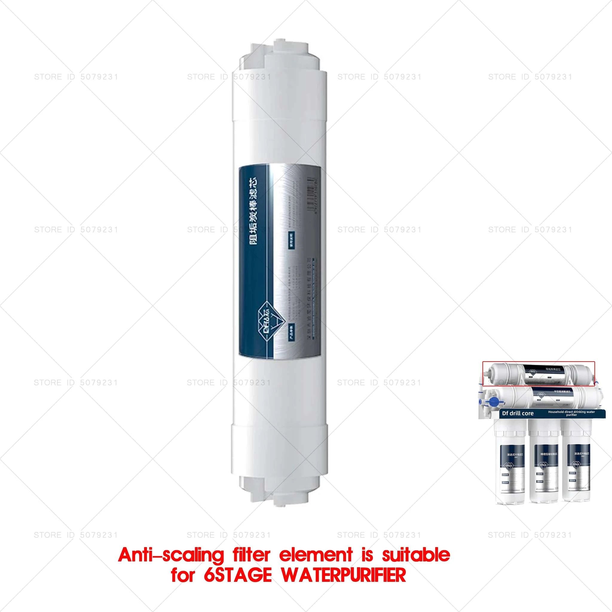 6-Stage Ultrafiltration Water Purifier Non-Electric Kitchen Filter-6STAGE WATERPURIFIER