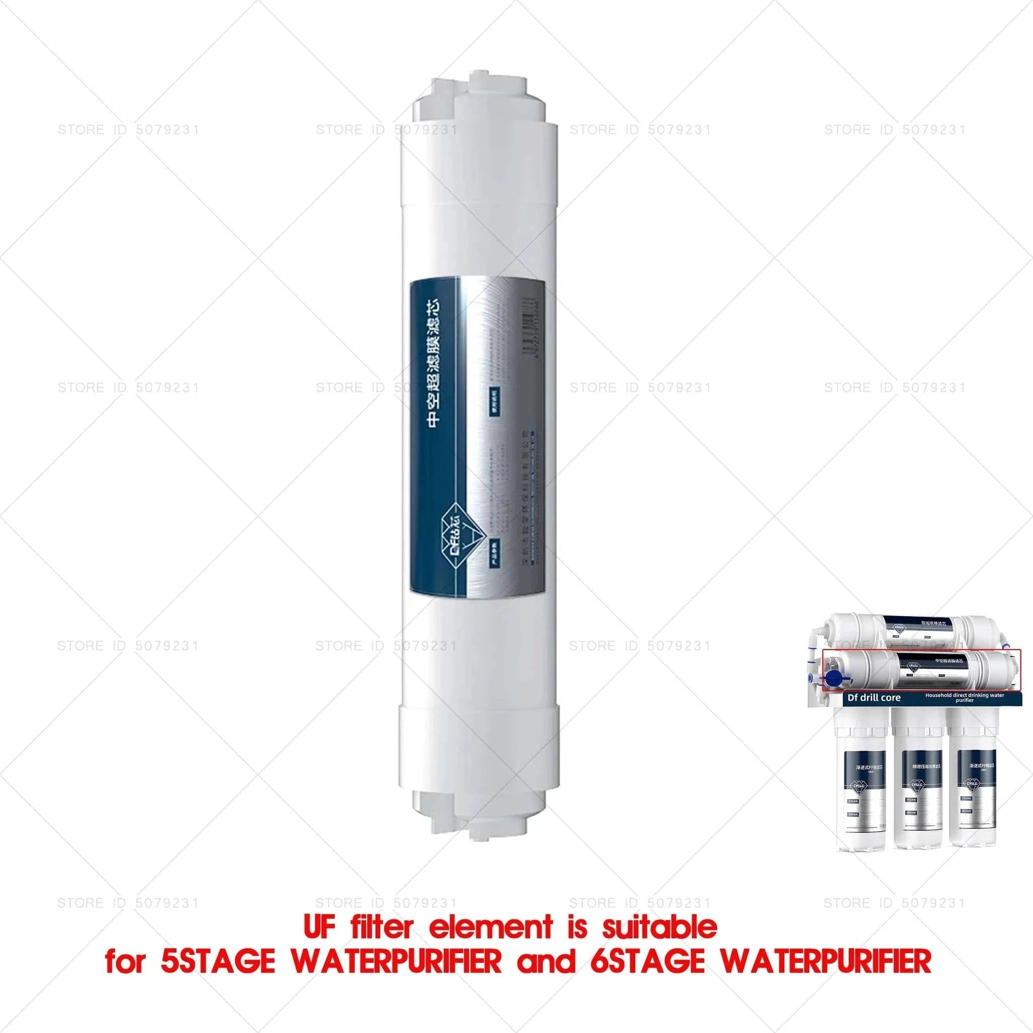 6-Stage Ultrafiltration Water Purifier Tap Filter 1.5L/min-6STAGE WATERPURIFIER