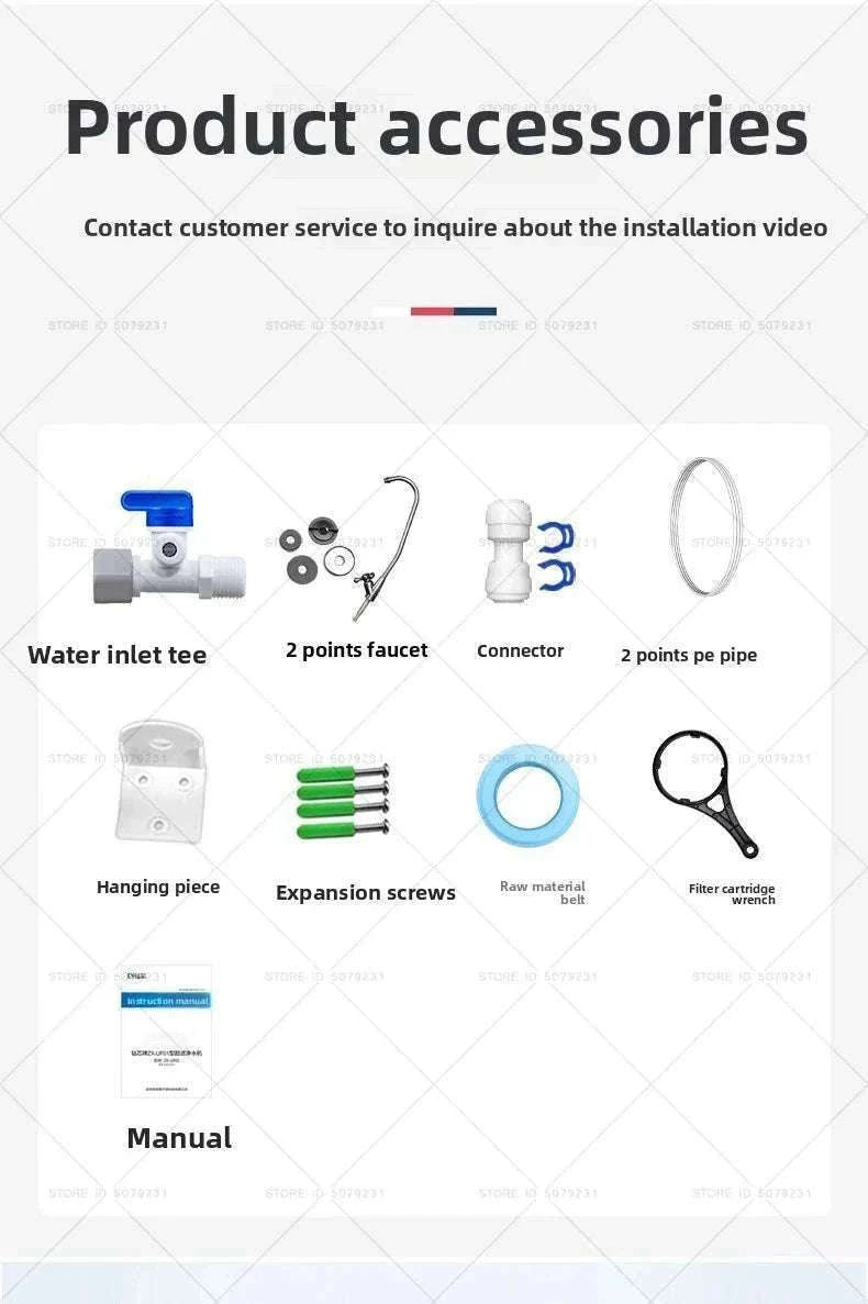 6-Stage Ultrafiltration Water Purifier Tap Filter 1.5L/min-6STAGE WATERPURIFIER