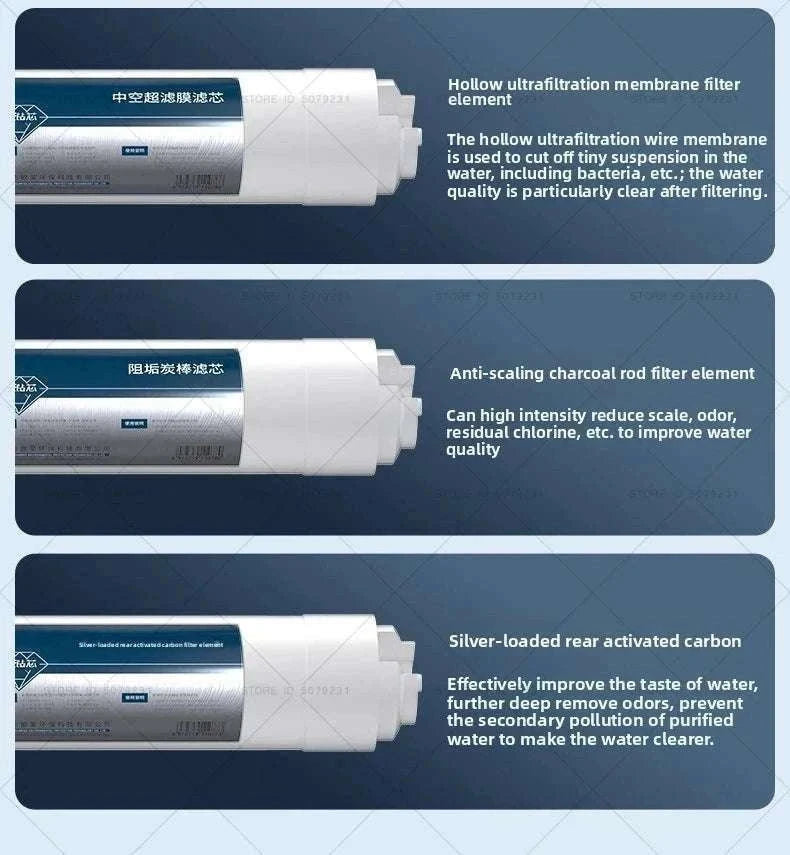 6-Stage Ultrafiltration Water Purifier Tap Filter 1.5L/min-6STAGE WATERPURIFIER