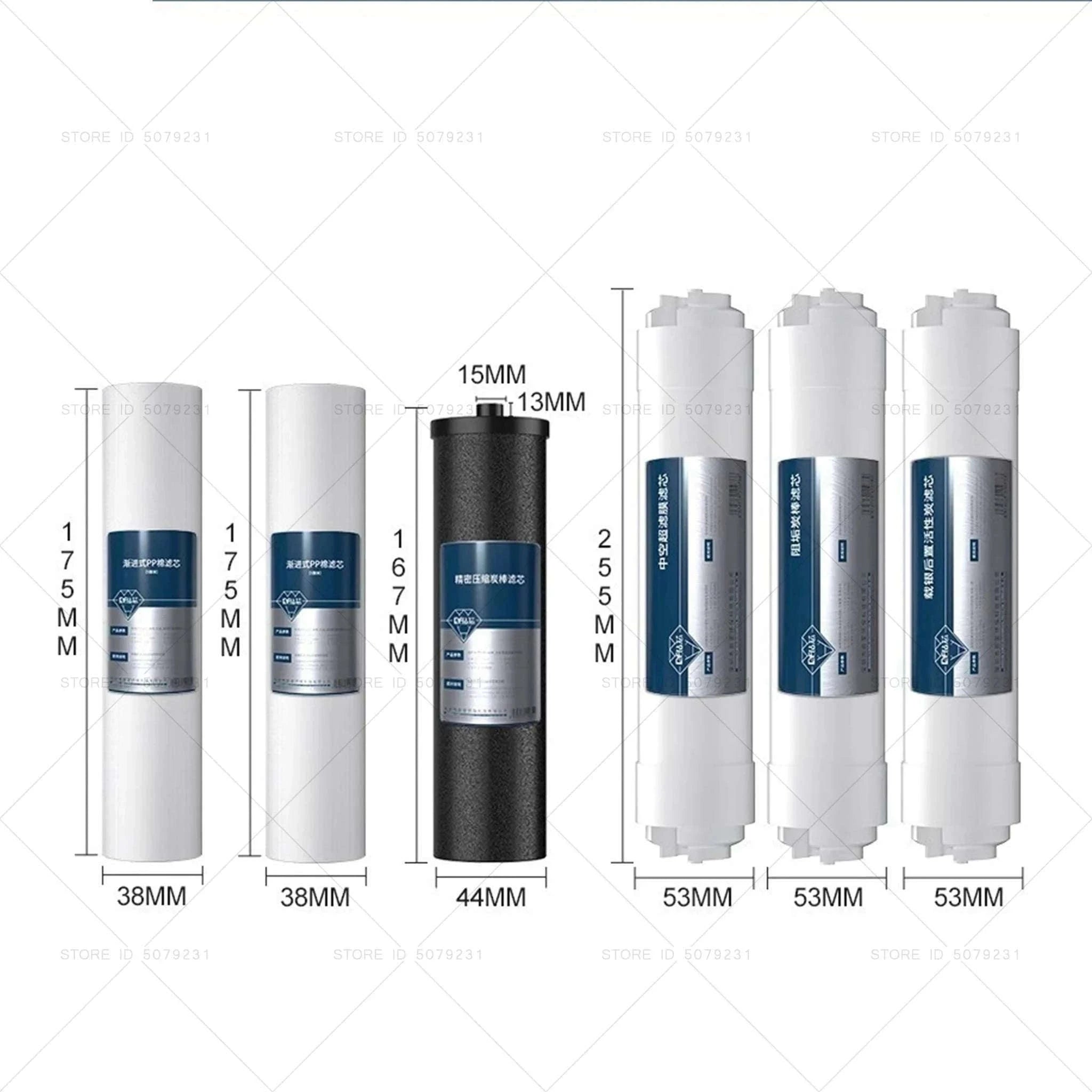 6-Stage Ultrafiltration Water Purifier Tap Filter 1.5L/min-6STAGE WATERPURIFIER