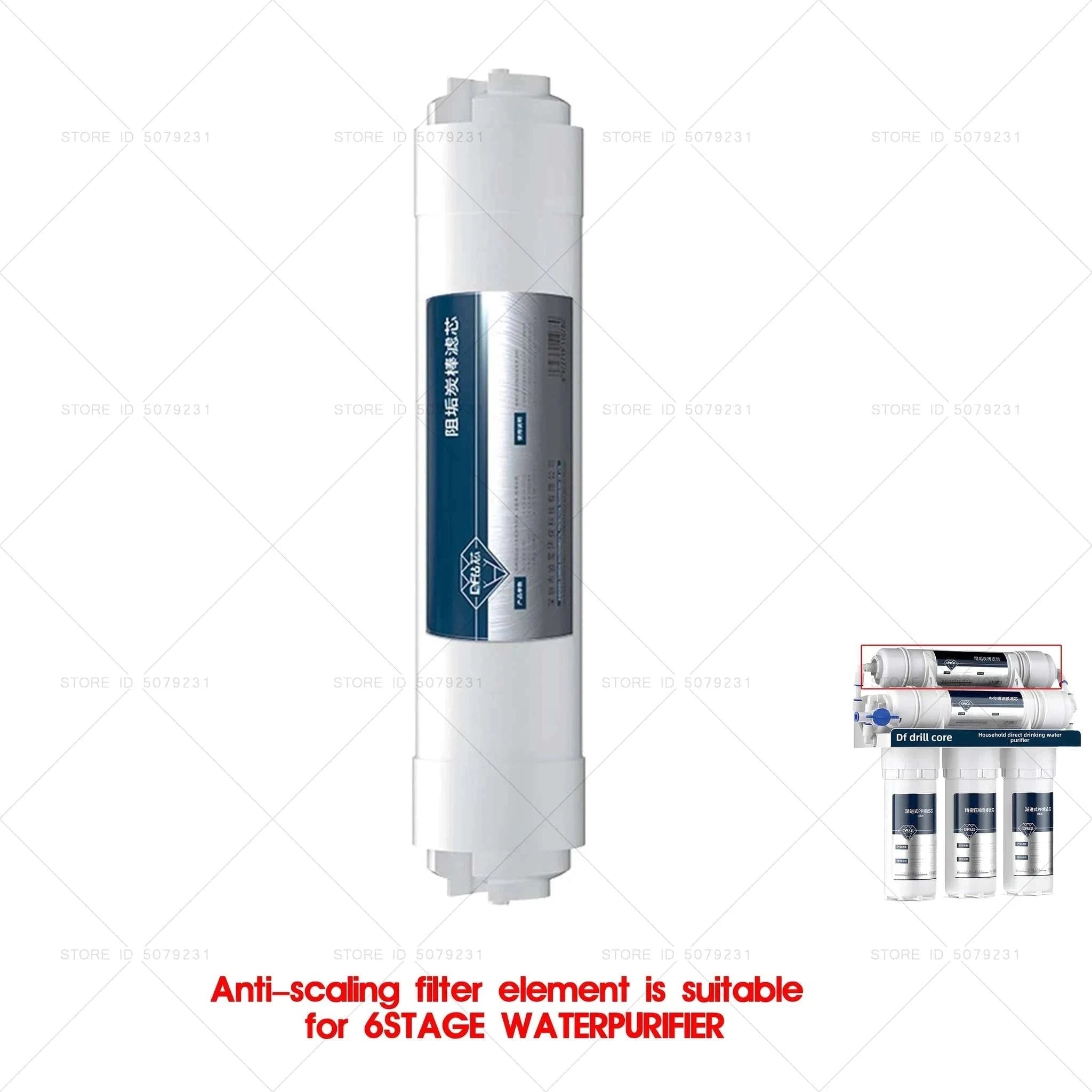 6-Stage Ultrafiltration Water Purifier Tap Filter 1.5L/min-6STAGE WATERPURIFIER