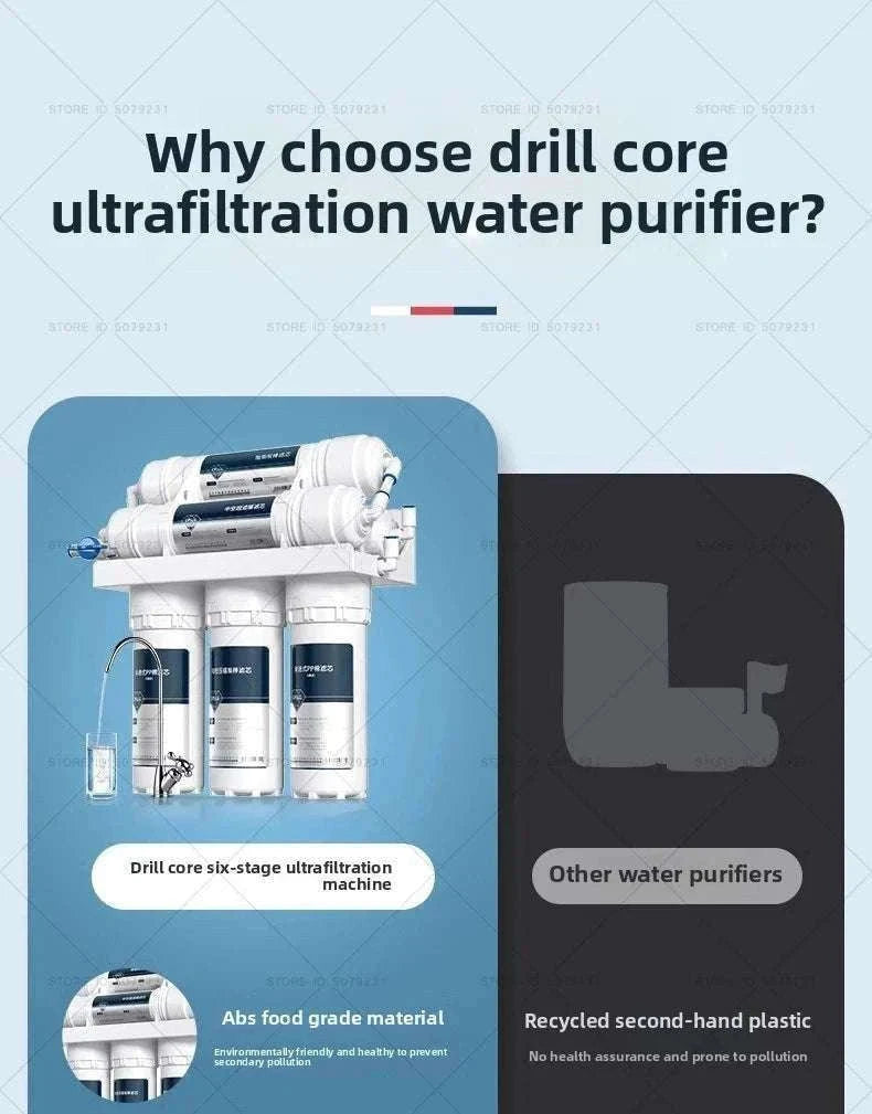 6-Stage Ultrafiltration Water Purifier Tap Filter 1.5L/min-6STAGE WATERPURIFIER
