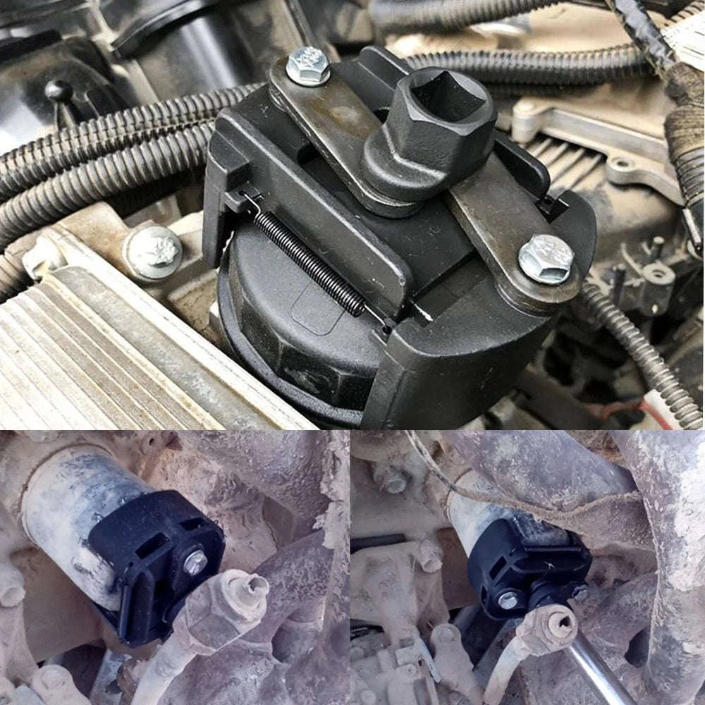 60-105mm Adjustable Steel Oil Filter Wrench-Small