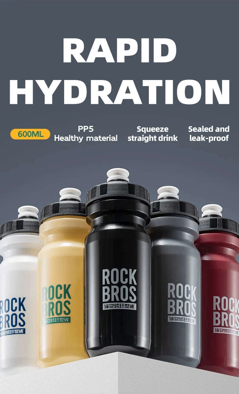 600ML Cycling Water Bottle Squeeze Sports Cup for Bike & Outdoor Use-35210066003