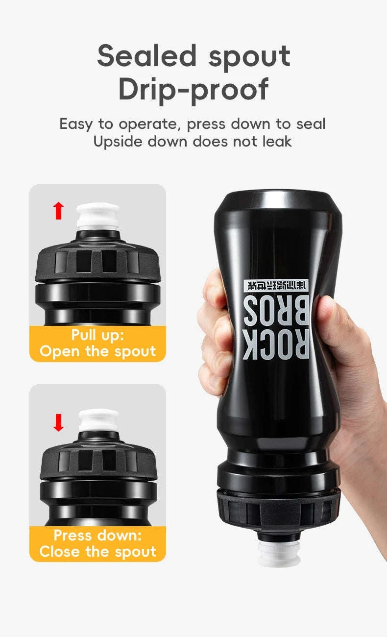 600ML Cycling Water Bottle Squeeze Sports Cup for Bike & Outdoor Use-35210066003