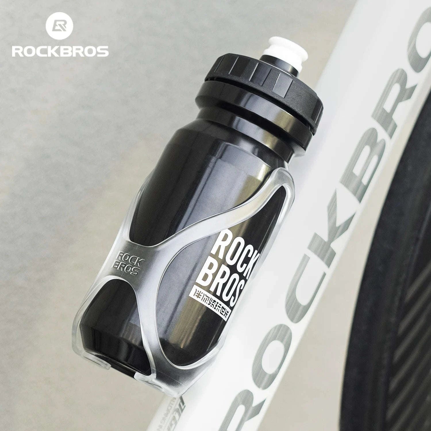 600ml Cycling Water Bottle with Bike Cage-310037001