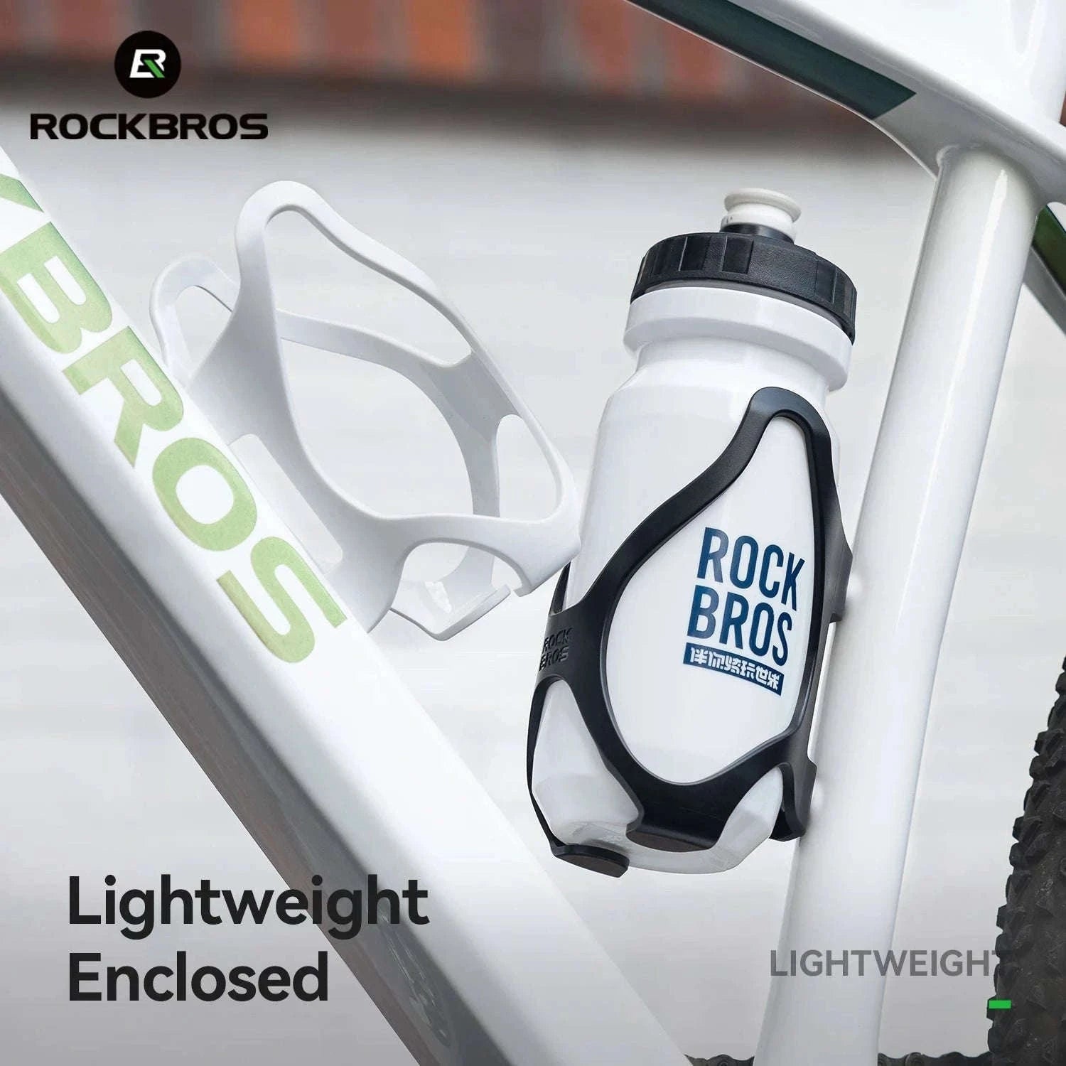 600ml Cycling Water Bottle with Bike Cage-310037001