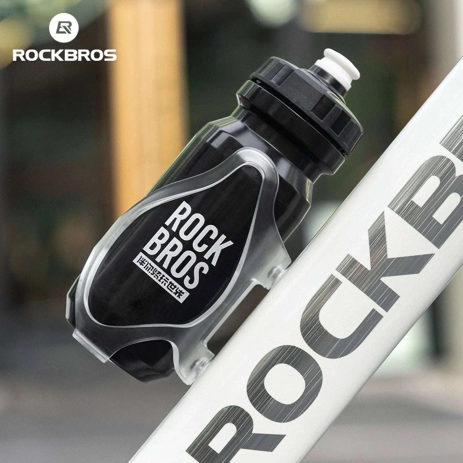 600ml Cycling Water Bottle with Bike Cage-310037001