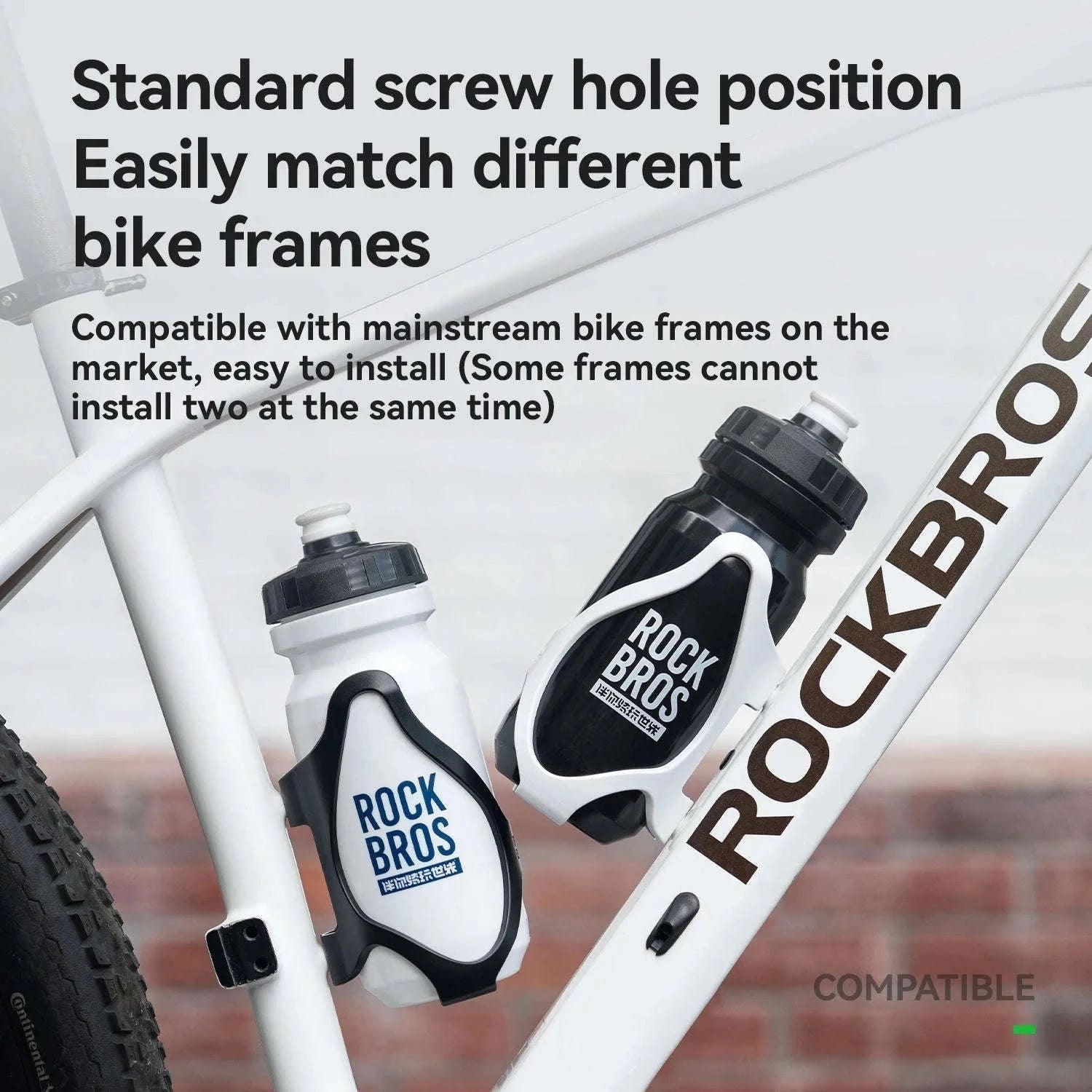 600ml Cycling Water Bottle with Bike Cage-310037001