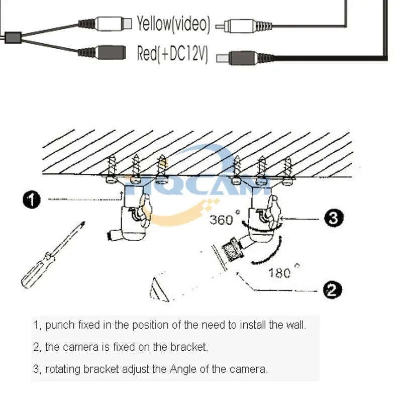600TVL CCD Mini Bullet Camera with 3.6mm Lens, IP66, DC12V-600TVL / PAL