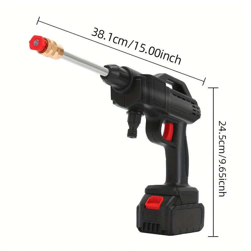 600W Cordless High Pressure Cleaner for Makita 18V Battery-With 2XBattery / Electric / Poland