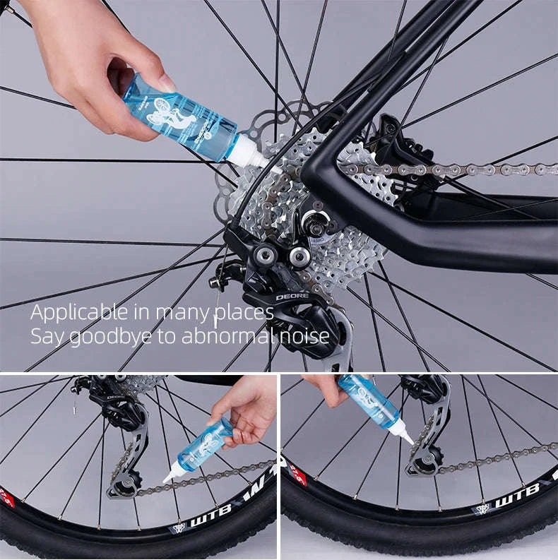 60ML Bicycle Chain Oil for Smooth Riding MTB & Road Bikes-5 PCS