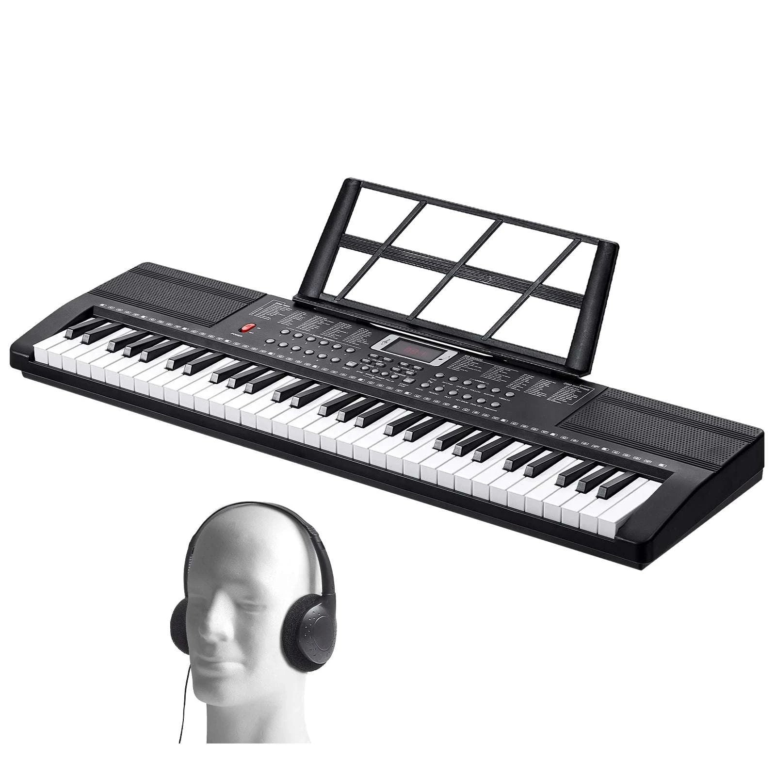 61-Key Digital Keyboard Piano with 200–600 Tones for Beginners-Without Stand / CZECH REPUBLIC