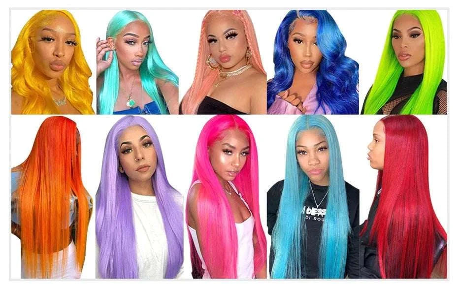 613 Honey Blonde Straight Lace Front Human Hair Wig (13x4, 13x6, 360 HD)-360 HD Frontal Wig / 42inches / 200 Density|United States