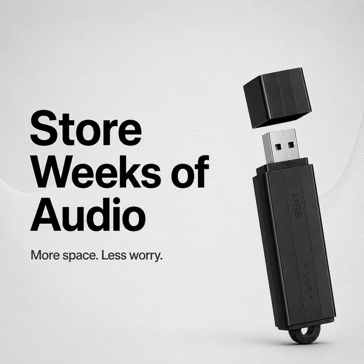 USB Voice Recorder - Ultra Long Standby