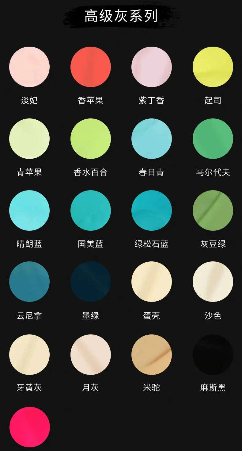 64-Color Chagall Acrylic Paint Set – 100ML-grass green / single color / CHINA