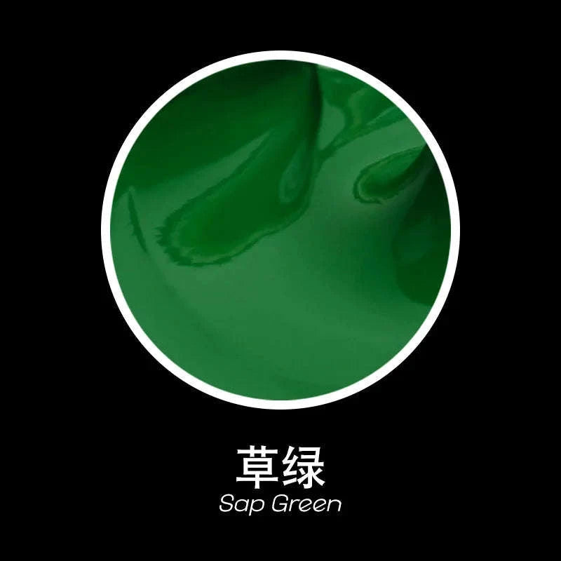 64-Color Chagall Acrylic Paint Set – 100ML-grass green / single color / CHINA