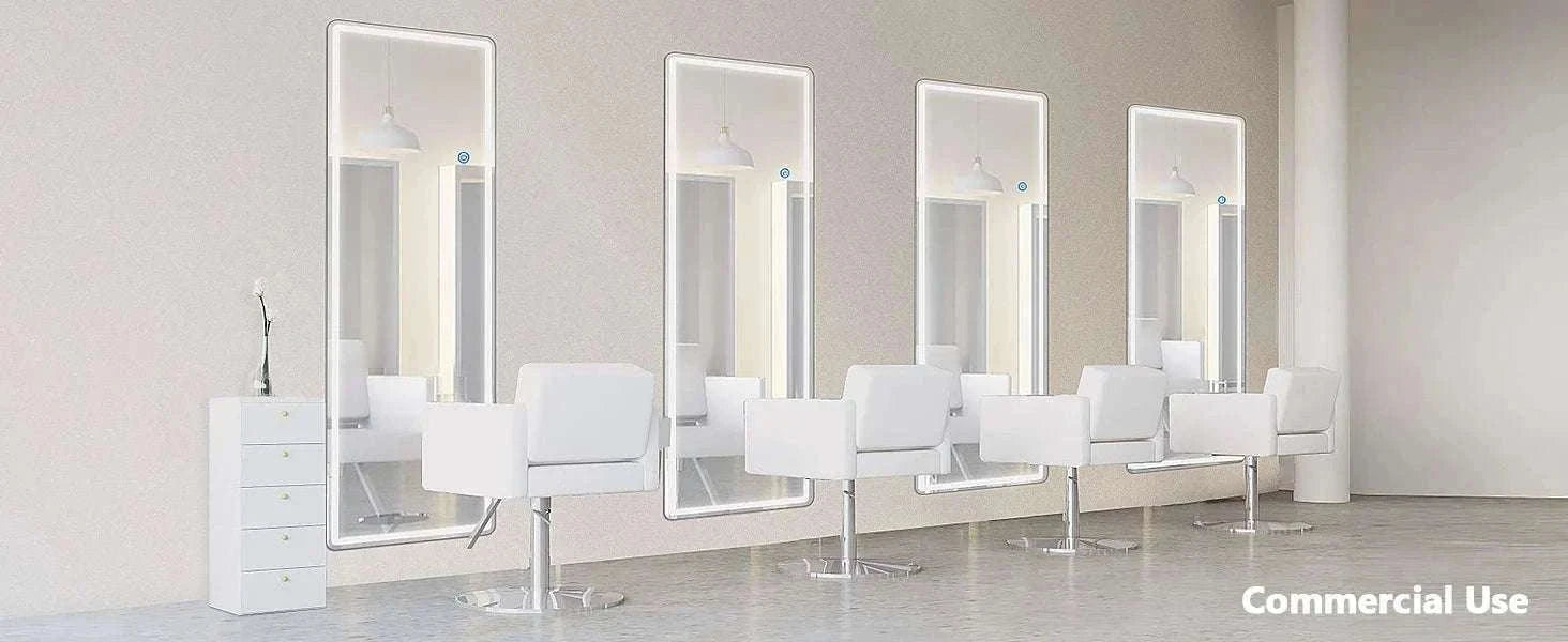 64" x 21" Full Length Floor Mirror with Aluminum Frame-1 piece / United States