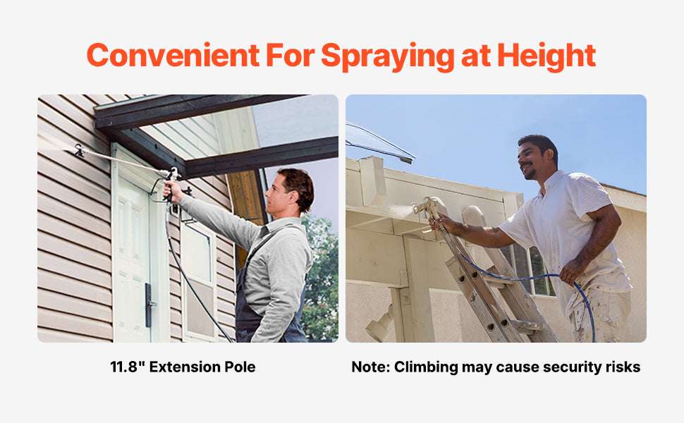 650W Airless Paint Sprayer 3000 PSI Electric with Extension Rod-650W 0.25GPM / spain
