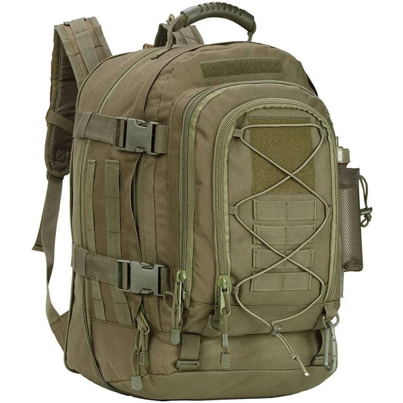 65L Outdoor Tactical Backpack-Brown / United States