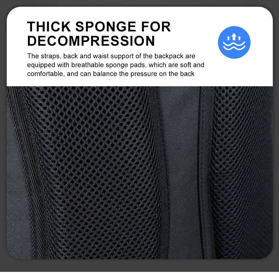 65L Waterproof Climbing Backpack for Hiking and Camping-Gray