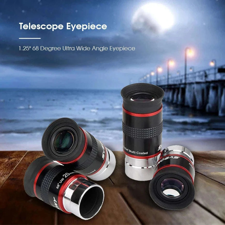 68° Ultra Wide Angle Telescope Eyepiece for Clearer Views-6mm