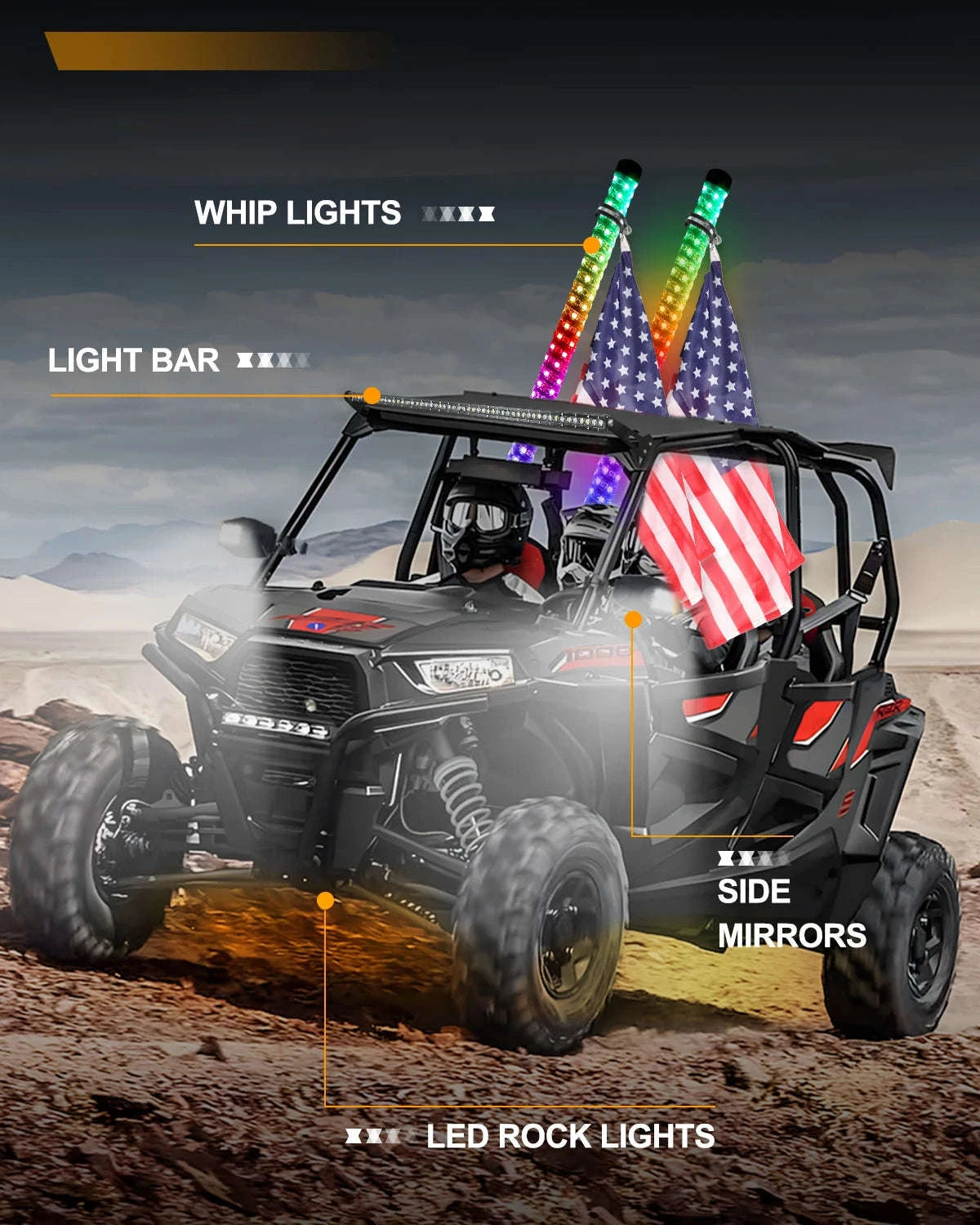 6D Ultra Slim Single Row LED Light Bar 6000K White for Off-Road Use-26inch 1pcs / China Mainland