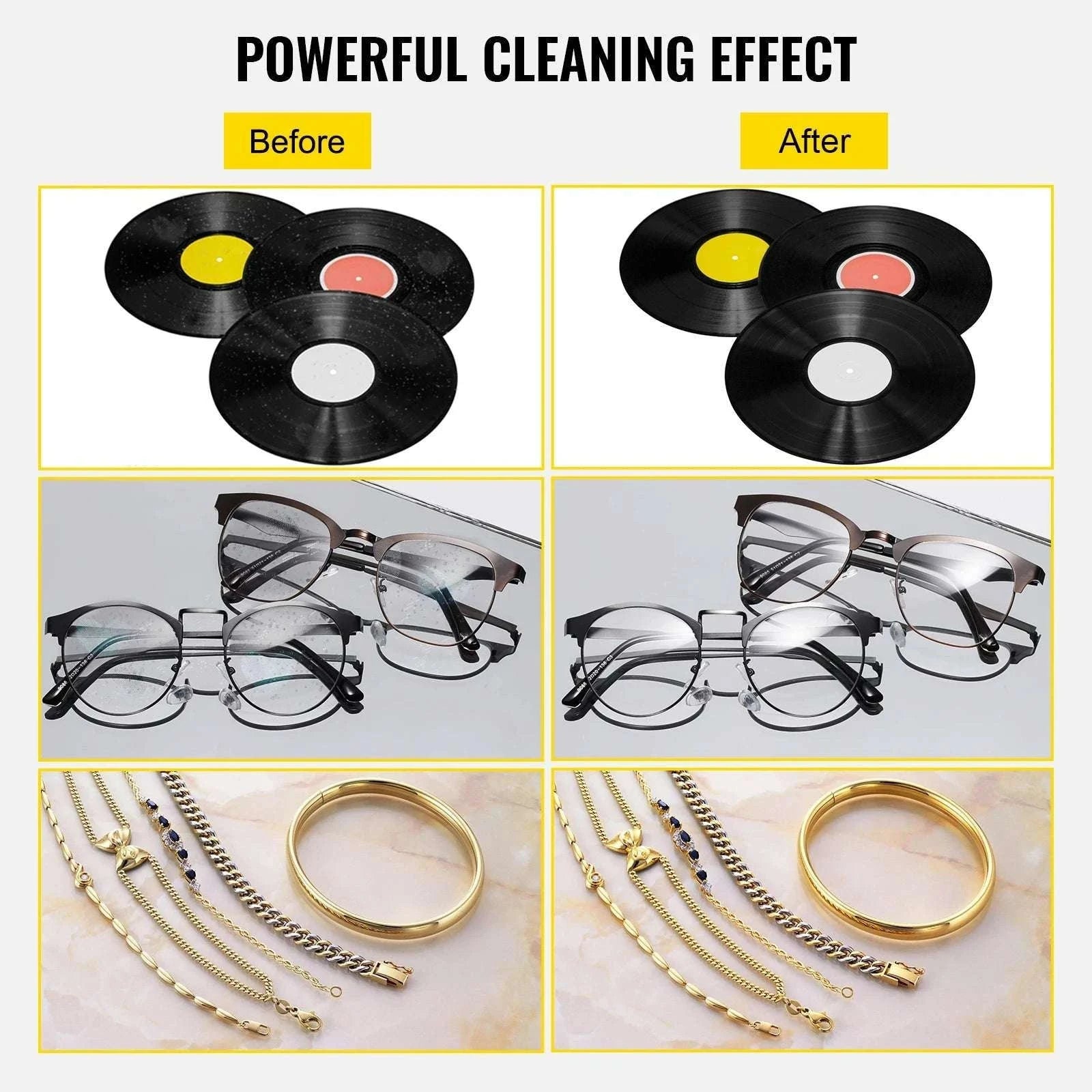 6L Ultrasonic Vinyl Record Cleaner for 7–12 Inch Records-6L / spain