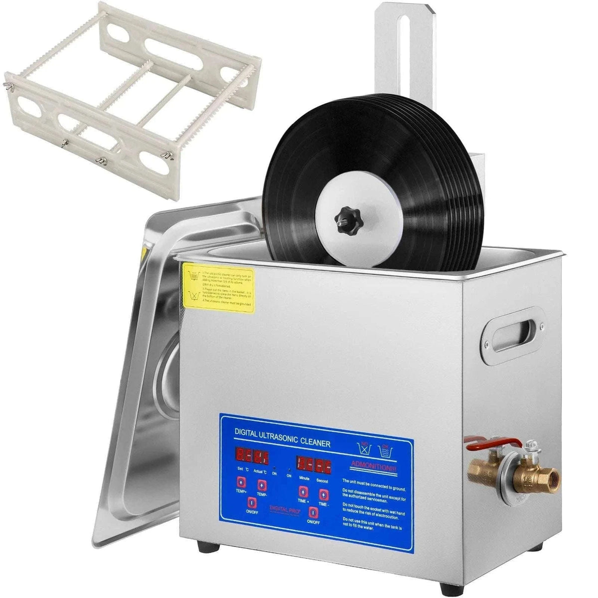 6L Ultrasonic Vinyl Record Cleaner for 7–12 Inch Records-6L / spain
