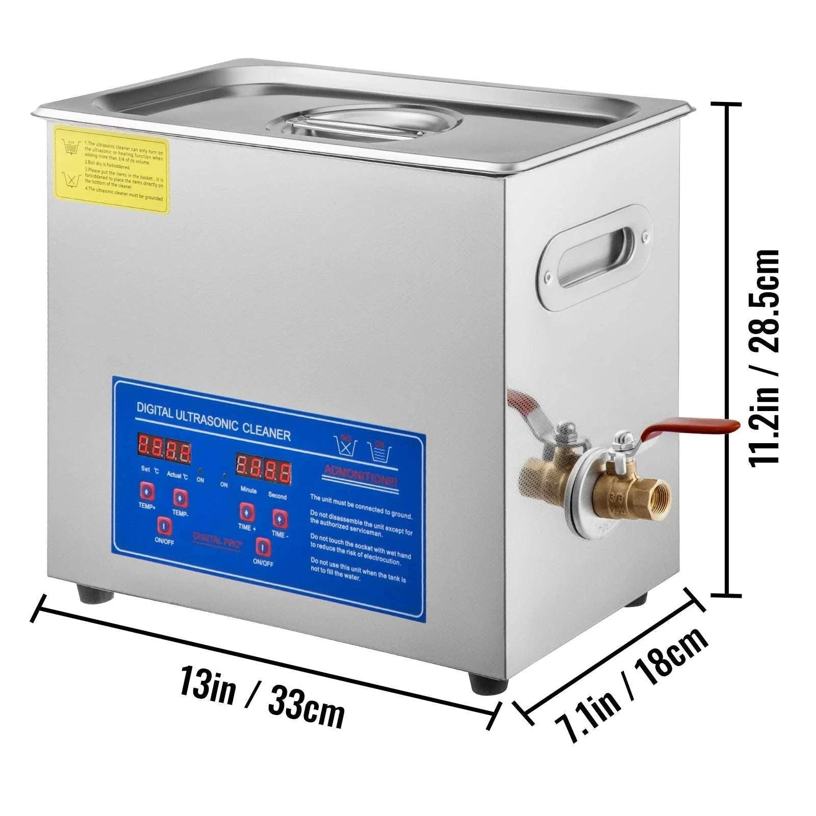 6L Ultrasonic Vinyl Record Cleaner for 7–12 Inch Records-6L / spain