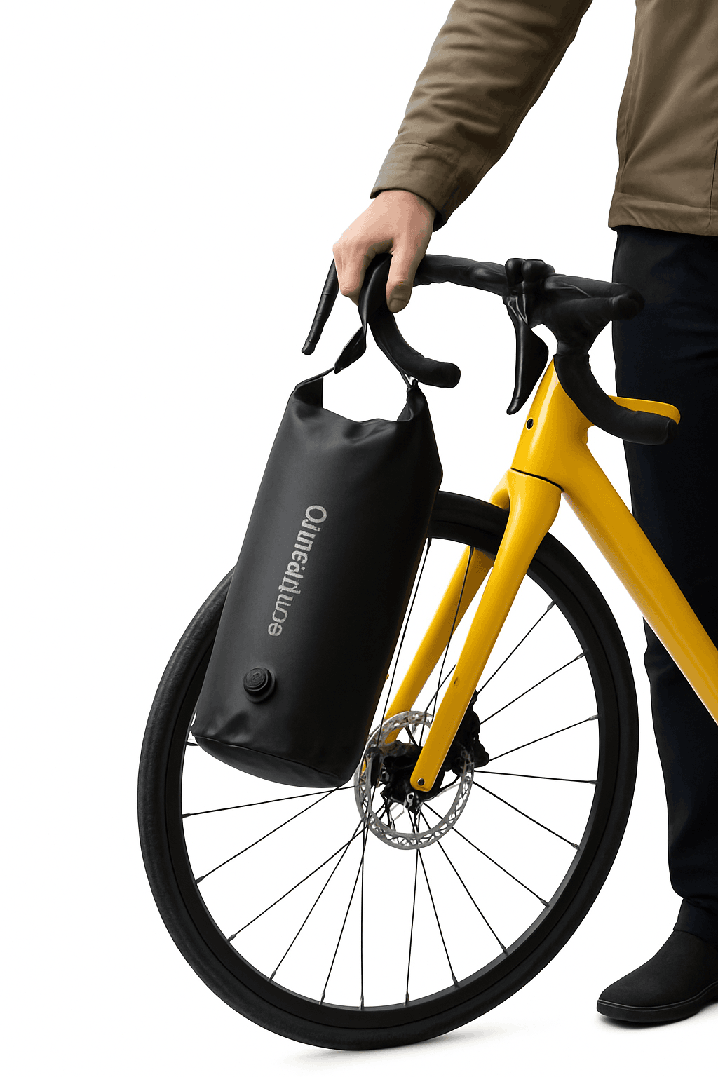 6L Waterproof Bikepacking Fork Bag with Magnetic Mount-H75