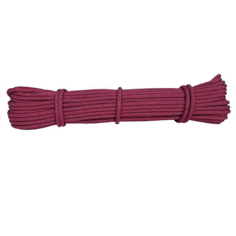 6mm Auxiliary Rope for Camping and Mountaineering-yellow / 20M