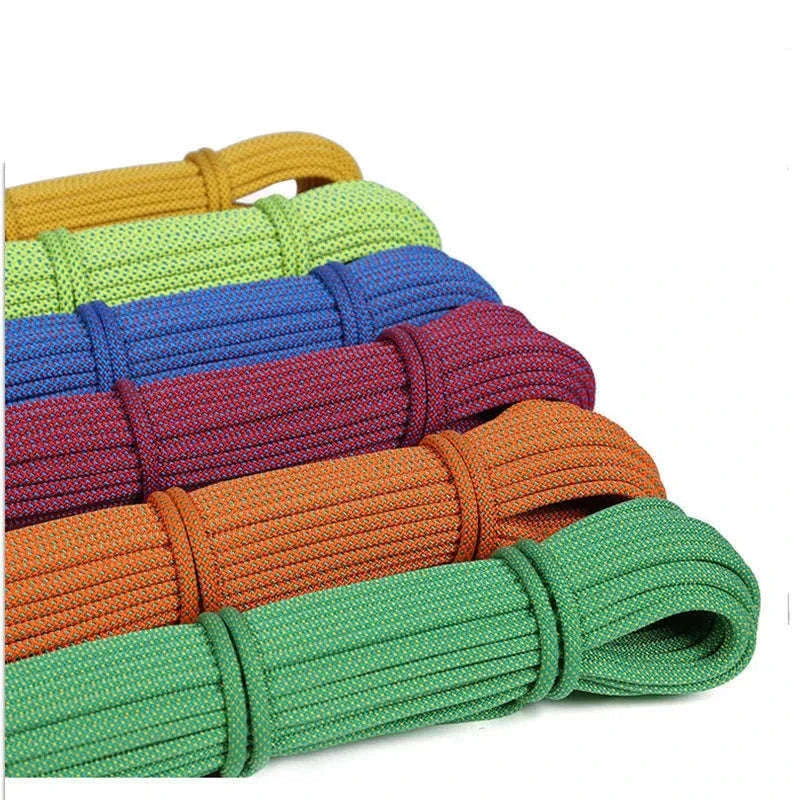 6mm Auxiliary Rope for Camping and Mountaineering-yellow / 20M