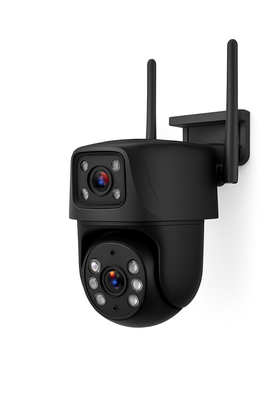 6MP Dual Lens WiFi PTZ Outdoor Security Camera with Human Detection