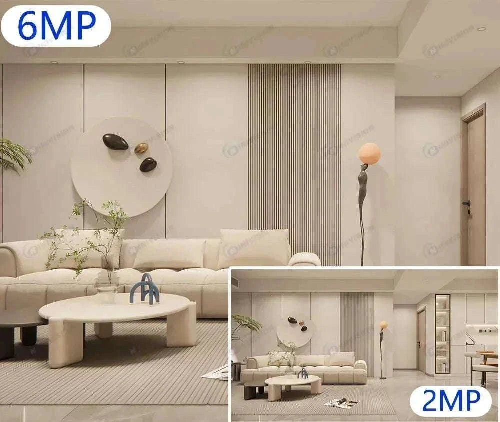 6MP PoE Security Camera with Night Vision & Two-Way Audio-6MP TUYA POE Camera / 3.6mm