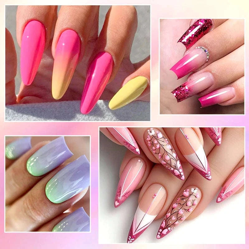 6pc All-Season Gel Nail Polish Set-ZH26453