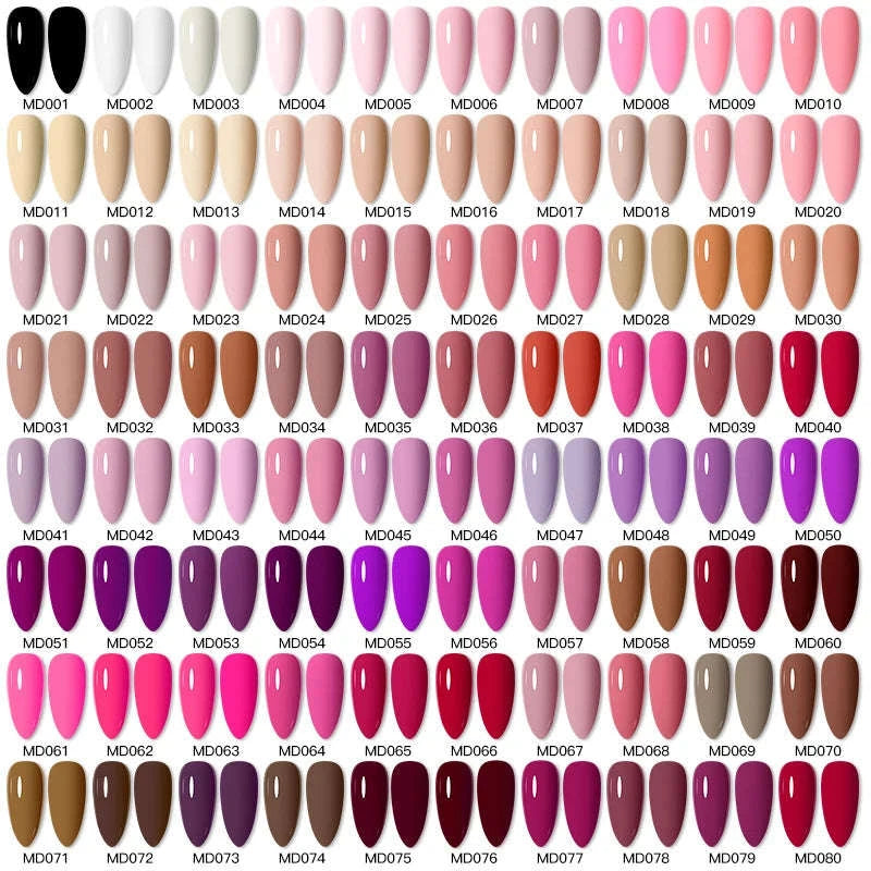 6pc All-Season Gel Nail Polish Set-ZH26453